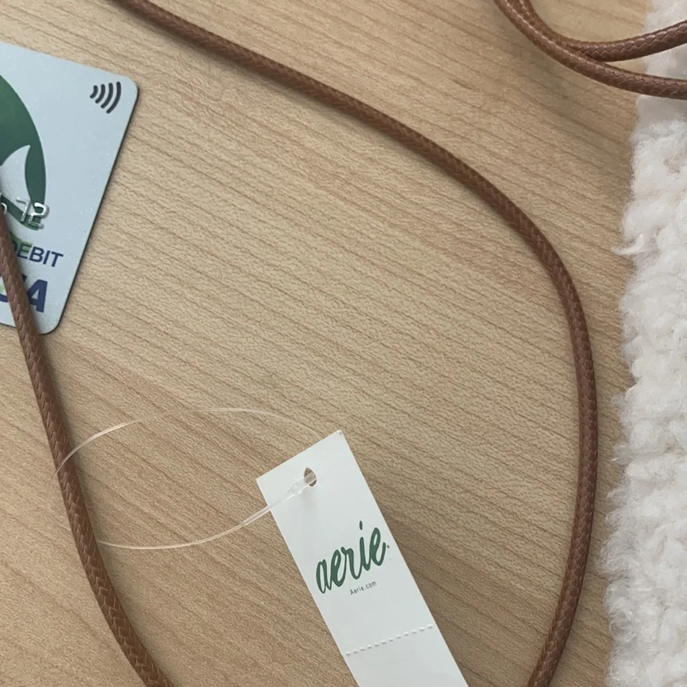 Aerie - Cellphone Sherpa Crossbody
